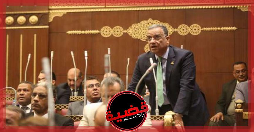 محمود مسلم خلال كلمته في الجلسة العامة بمجلس الشيوخ 