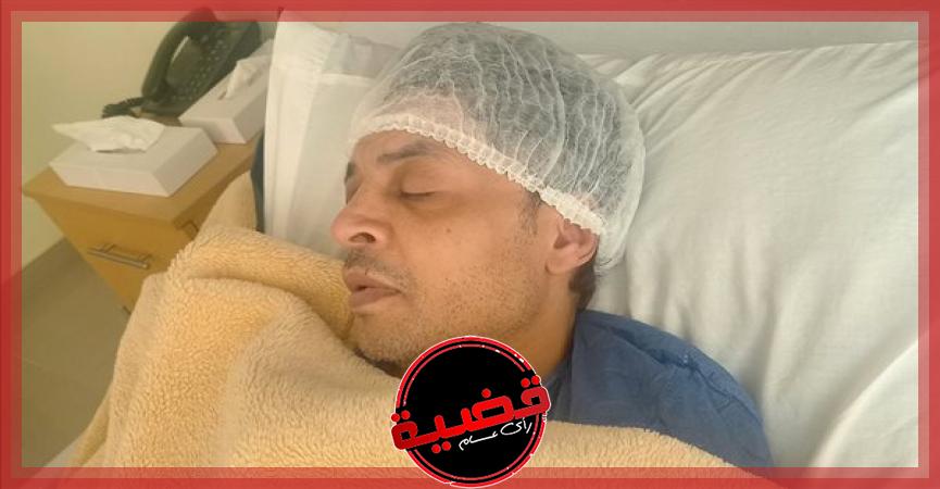 طارق الشيخ في المستشفي-أمير الحصرى