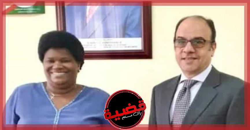 السفير المصري في بوجمبورا يلتقي وزيرة الصحة البوروندية