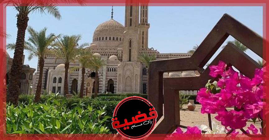 مساجد شرم الشيخ تتجمل لشهر رمضان المبارك