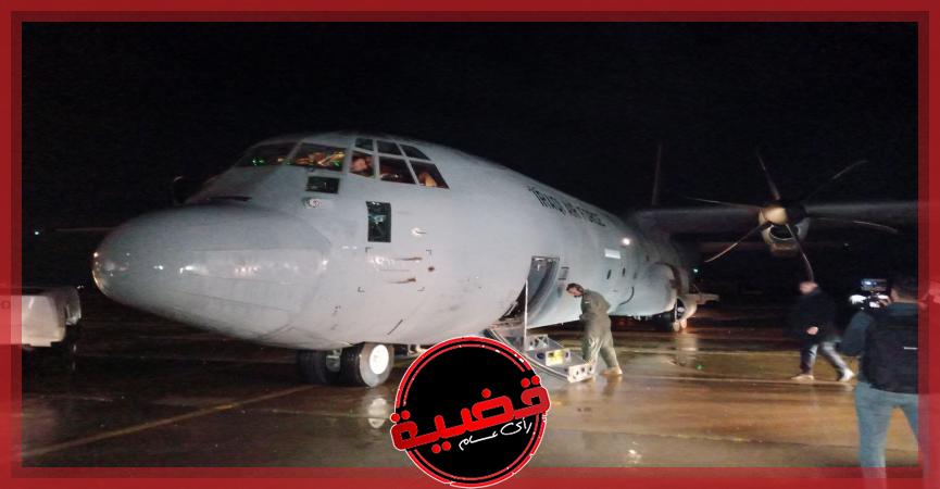 وصول طائرة محملة بـ 70 طناً من المساعدات العراقية إلى مطار دمشق