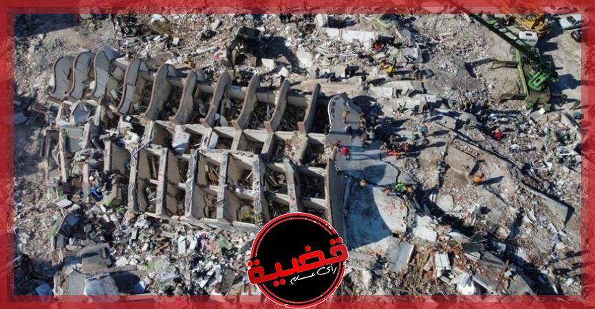”وكالات”: الحصيلة الجديدة لضحايا زلزال تركيا وسوريا.. 12 ألفاً