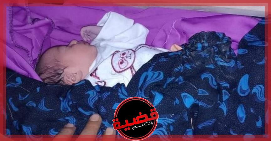 العثور على طفل حديث الولادة أمام مسجد فى دمياط