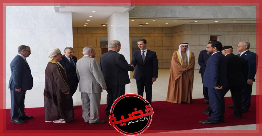 للتأكيد على دعم سوريا.. "الأسد" يستقبل وفداً من الاتحاد البرلماني العربي