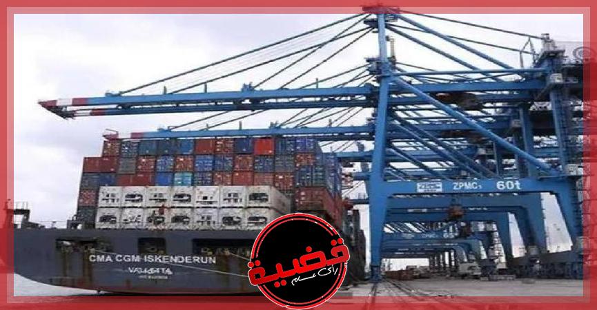 ميناء دمياط يستقبل 26 سفينة للحاويات والبضائع العامة