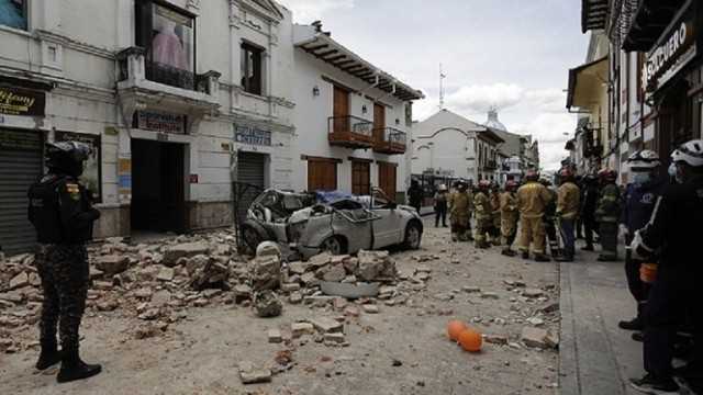 عااجل- 12 قتيلا جراء زلزال بقوة 6.5 بـ مقياس ريختر ضرب الإكوادور