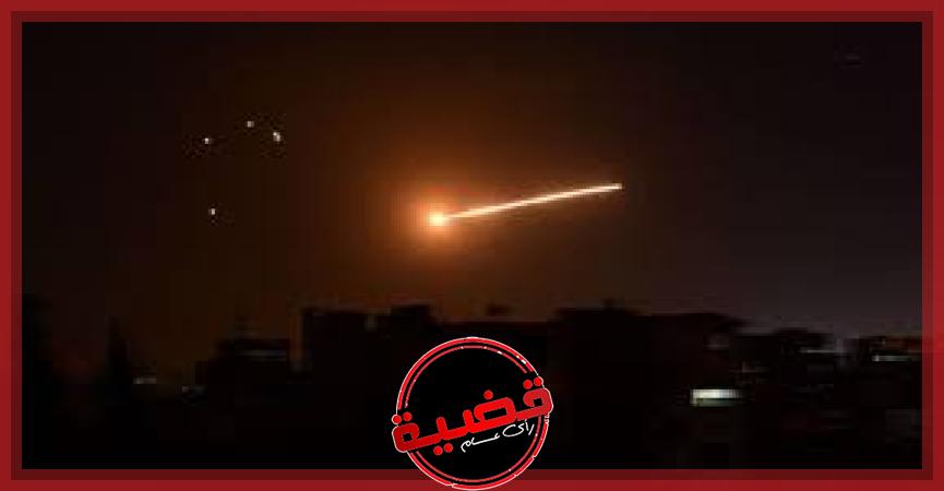 عاجل_عدوان إسرائيلي يستهدف محيط العاصمة دمشق