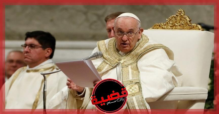 البابا يعرب عن "قلقه الشديد" من دوامة العنف في الشرق الاوسط