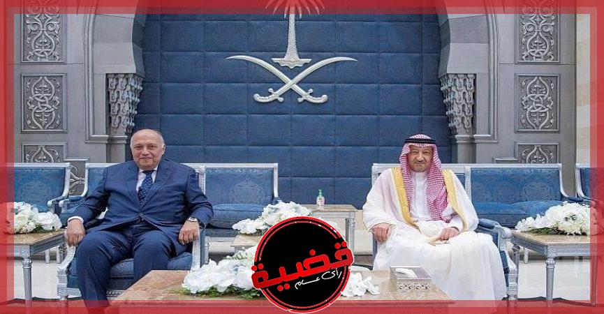 "شكري" يصل السعودية للمشاركة في الاجتماع الوزاري التشاوري بين دول الخليج ومصر