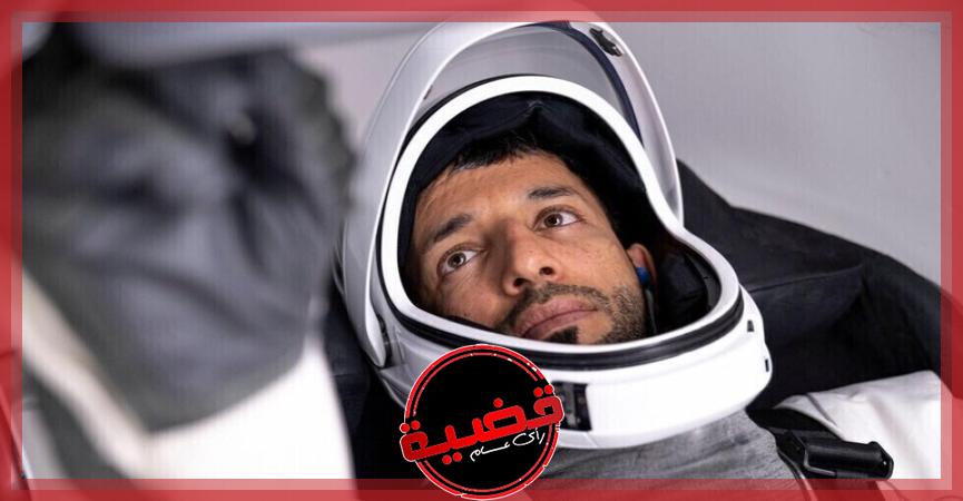 بالصورة.. رائد الفضاء الإماراتي سلطان النيادي يوجه رسالة من الفضاء إلى "دار آل نهيان"