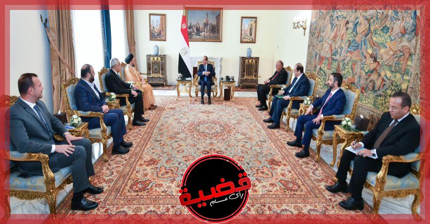 الرئيس السيسى يؤكد حرص مصر على أمن واستقرار العراق