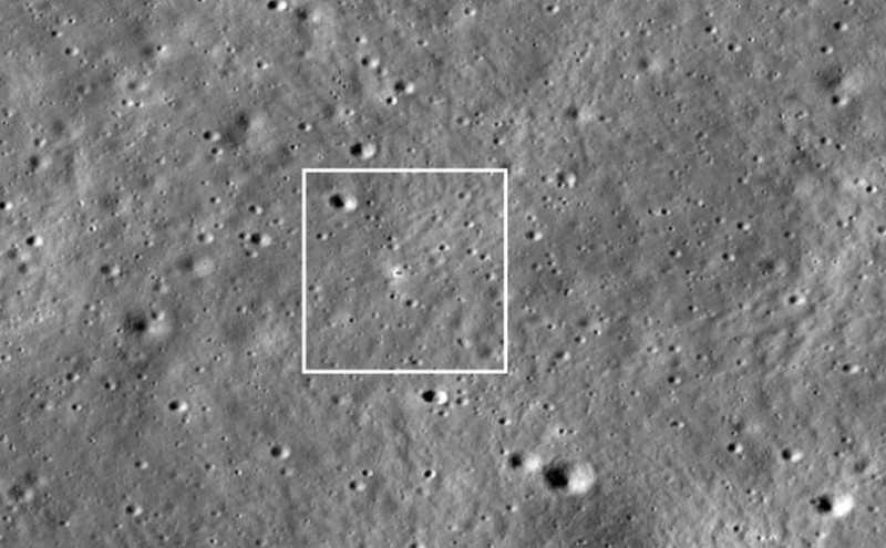 ناسا تنشر صورة جديدة لمركبة الهبوط Chandrayaan-3 على سطح القمر