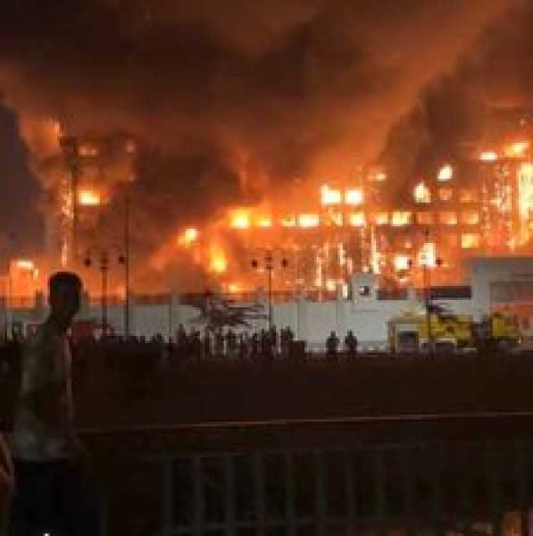 ننشر أسماء المصابين في حريق مبني مديرية امن الاسماعيلية