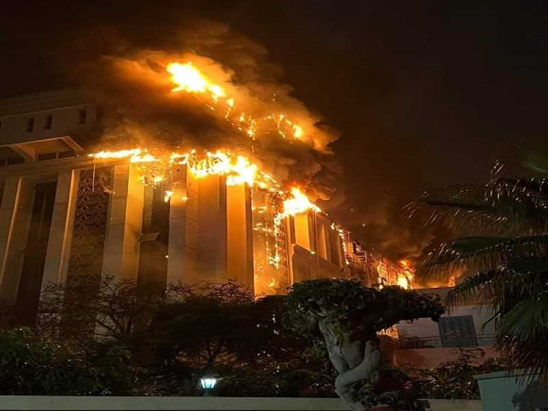 عمرو السولية يعلق على حريق مديرية الإسماعيلي