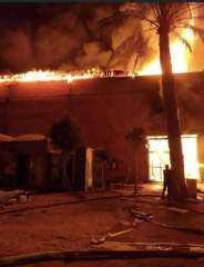 محمد سلام يكشف  تفاصيل حادث حريق لوكيشن المزاريطة