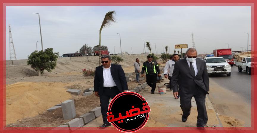 محافظ القليوبية يتفقد عدد من مخالفات البناء والأراضي بمدينة بنها 