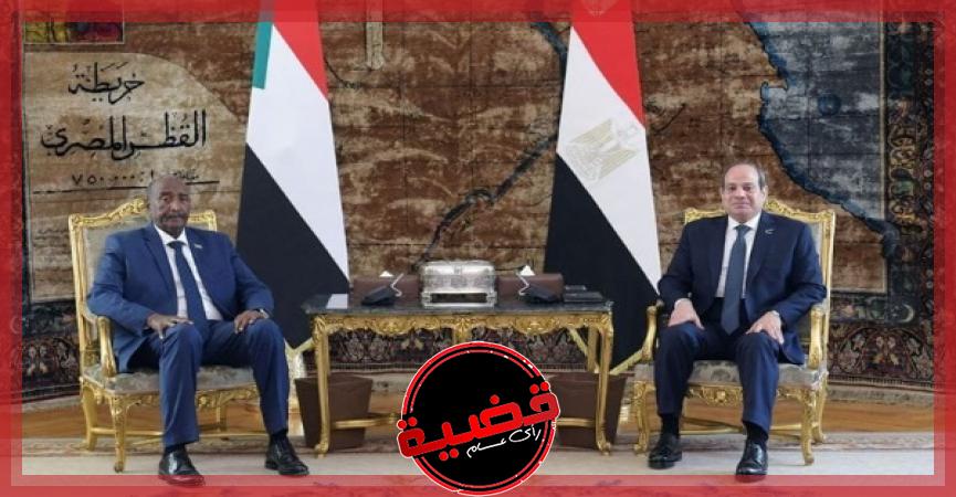 الرئيس عبد الفتاح السيسي والبرهان