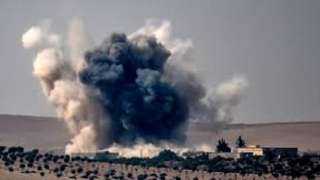 قصف بالطائرات الحربية الإسرائيلية للمنطقة الشرقية برفح الفلسطينية