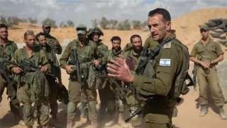 لواء جفعاتي  الإسرائيلي على أبواب رفح الفلسطينية