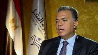 وصول جثمان وزير النقل الأسبق هشام عرفات.. بث مباشر