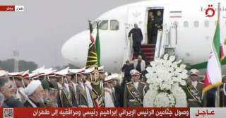 وصول جثامين الرئيس الإيراني إبراهيم رئيسي ومرافقيه إلى طهران